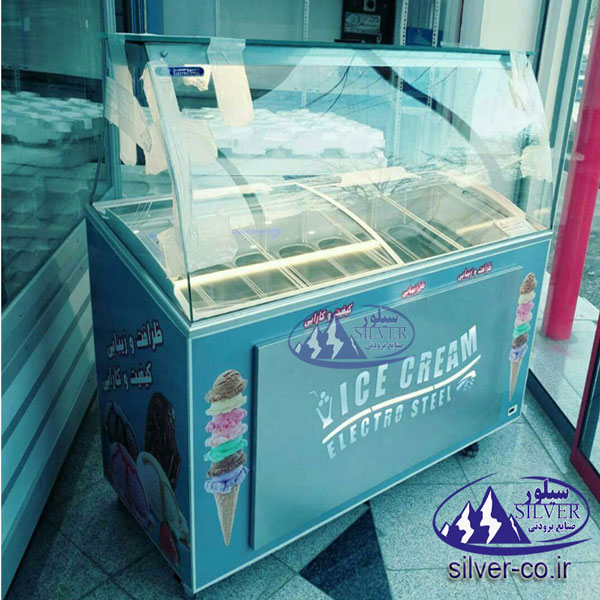 یخچال تاپینگ بستنی 12 لگن