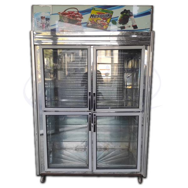 یخچال ویترینی ایستاده چهار درب 120 سانتی