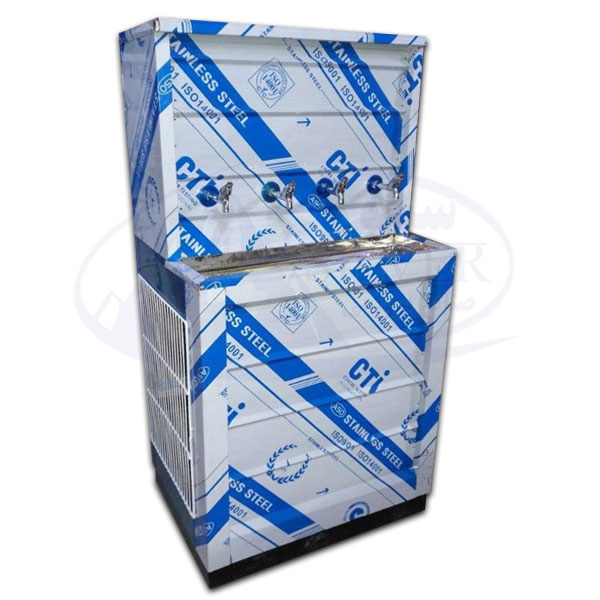 آبسردکن استیل چهار شیر